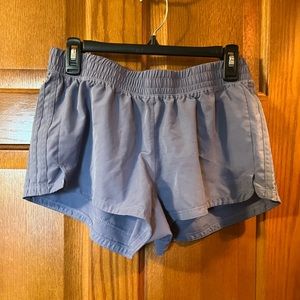 Women’s purple adidas shorts